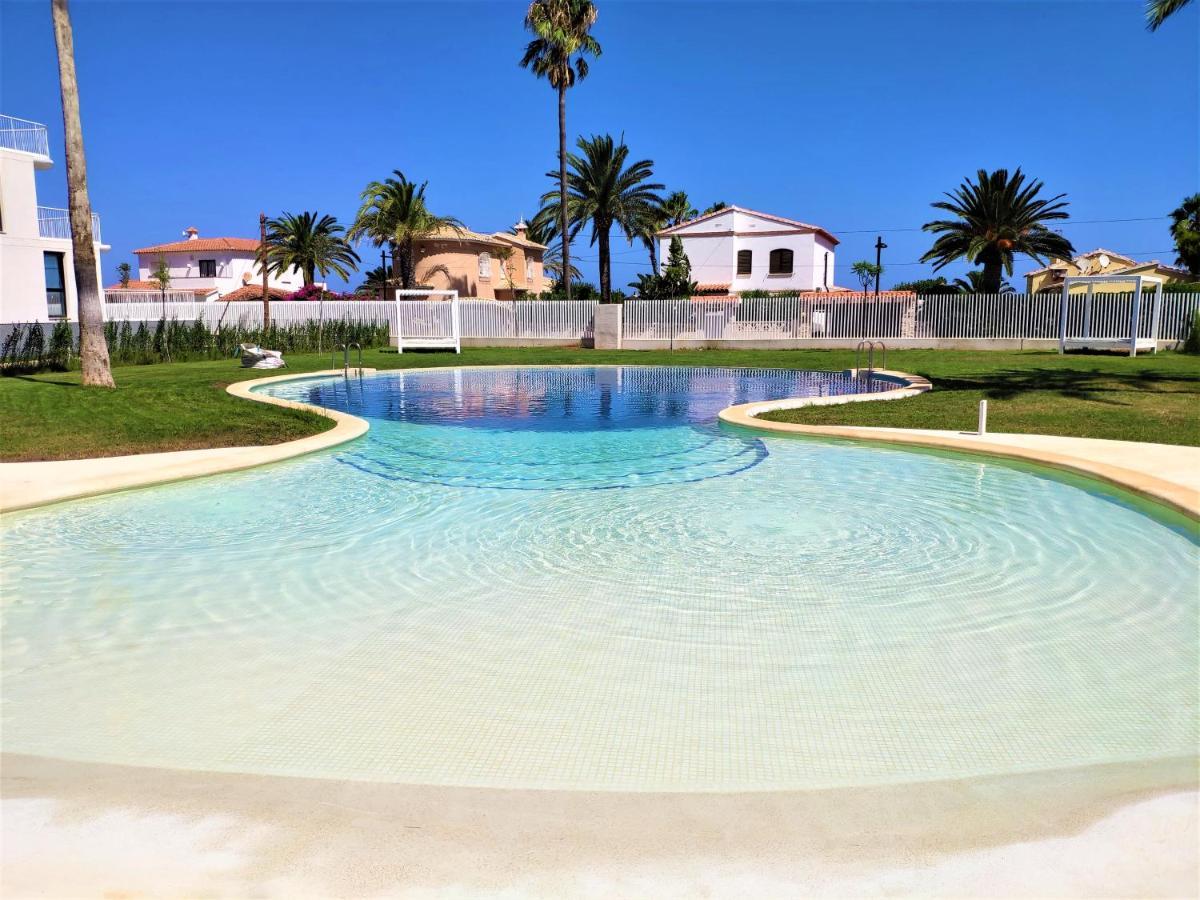 Apartamento Planta Baja Sol Y Playa By Costablancarent เดเนีย ภายนอก รูปภาพ